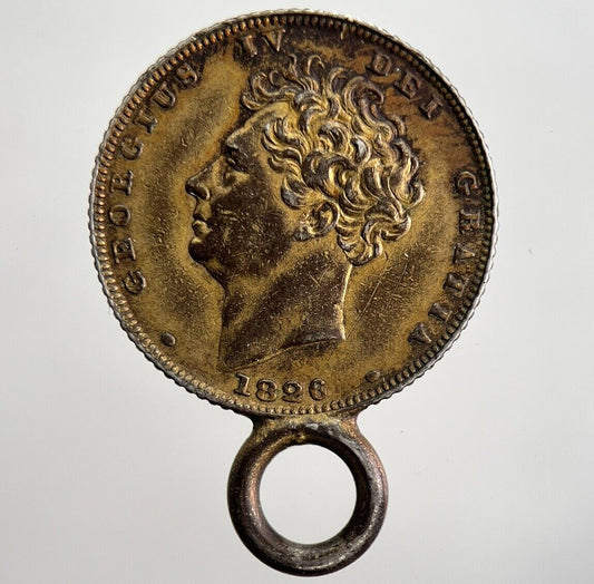 1826 George IV Sixpence Silver Coin | Very High Grade | a2477