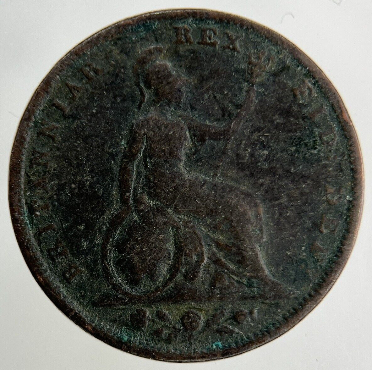 1828 George IV Farthing Coin | Collectable Grade