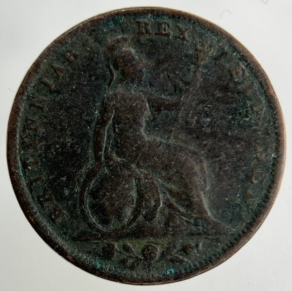 1828 George IV Farthing Coin | Collectable Grade