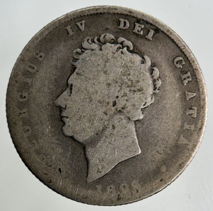 1826 George IV Silver Shilling Coin | Collectable Grade