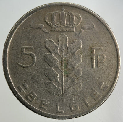 1967 Belgium 5 Franc Coin | Fine Collectable Grade