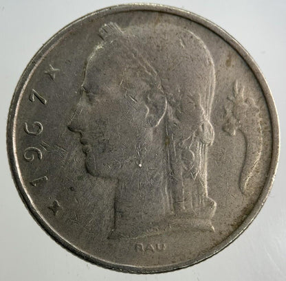 1967 Belgium 5 Franc Coin | Fine Collectable Grade
