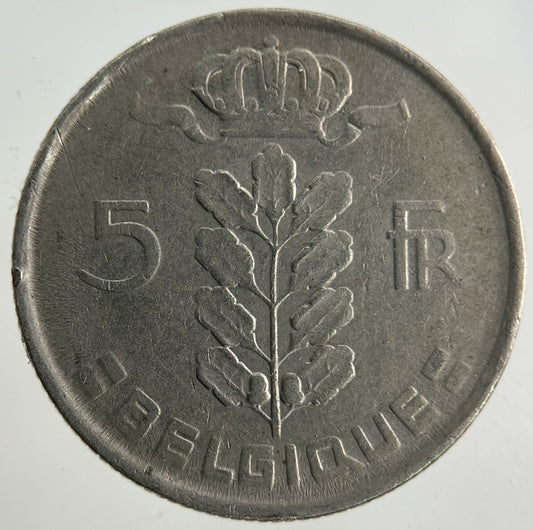 1972 Belgium 5 Franc Coin | Fine Collectable Grade
