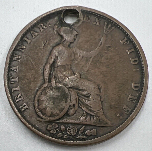 1831 William IV Half-Penny | British Copper Coin | Collectable Grade | a1425