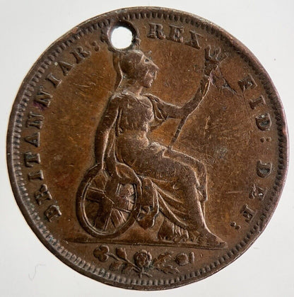 1831 William IV Farthing Coin | Fine Collectable Grade