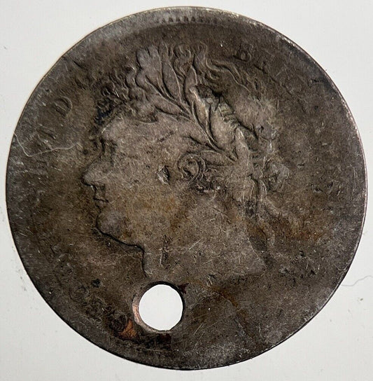 1830 George IV Threepence Silver Coin | Collectable Grade | a5406