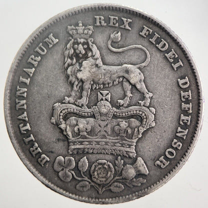 1829 George IV Shilling Silver Coin | Very High Grade | a5851