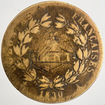 1830 France 5 Cents Coin | Collectable Grade | a9632