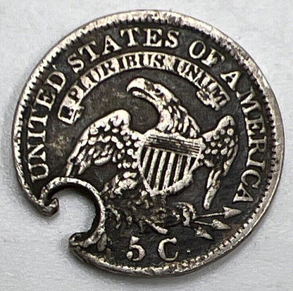 1830 Capped Bust US USA Half Dime | Silver Coin | Collectable Grade | a829