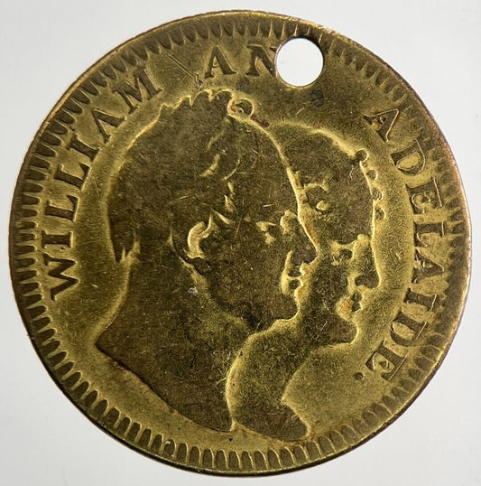 1830 William IV Coronation Medal Coin | Collectable Grade | a5155