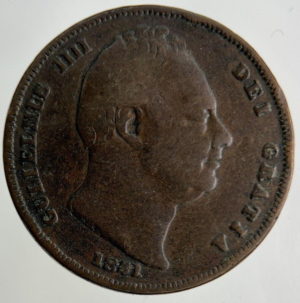 1831 William IV Farthing Coin | Fine Collectable Grade