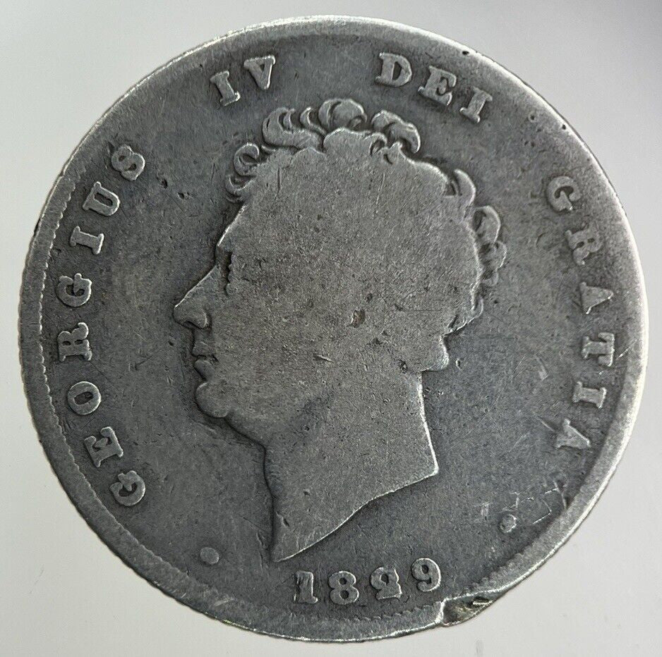 1829 George IV Shilling Silver Coin | Collectable Grade
