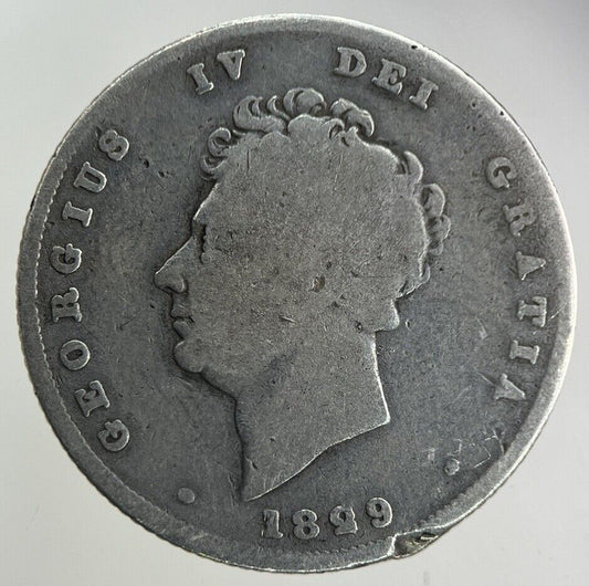 1829 George IV Shilling Silver Coin | Collectable Grade