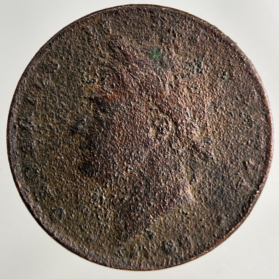 1829 George IV Farthing Coin | Worn Grade