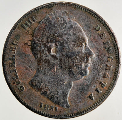 1831 William IV Farthing Coin | Collectable Grade
