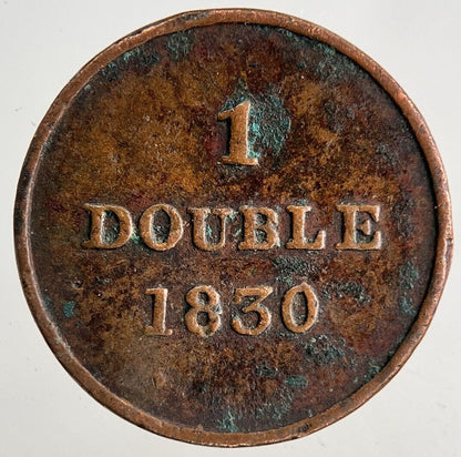 1830 Guernsey 1 Double Coin | Collectable Grade