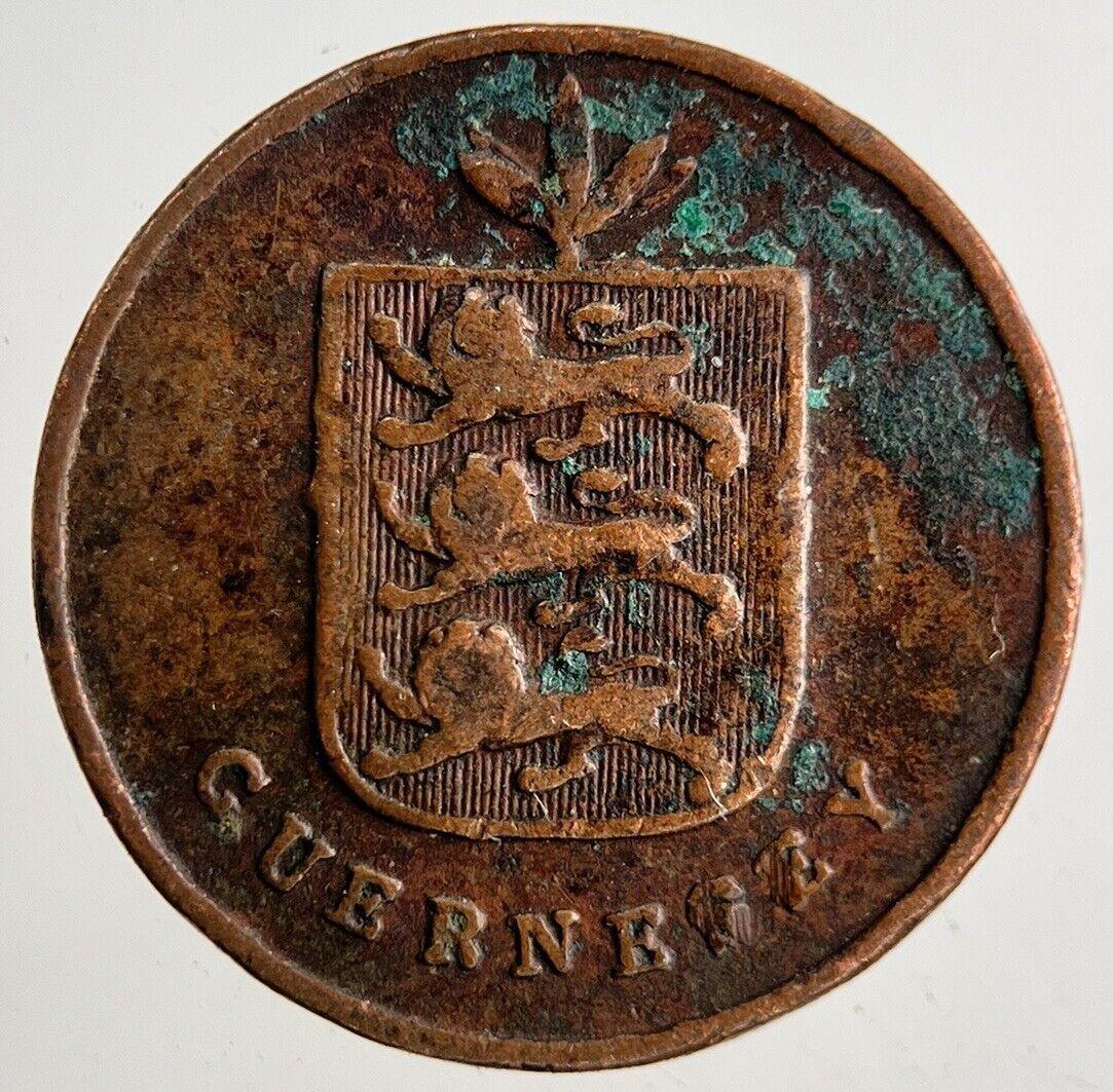 1830 Guernsey 1 Double Coin | Collectable Grade
