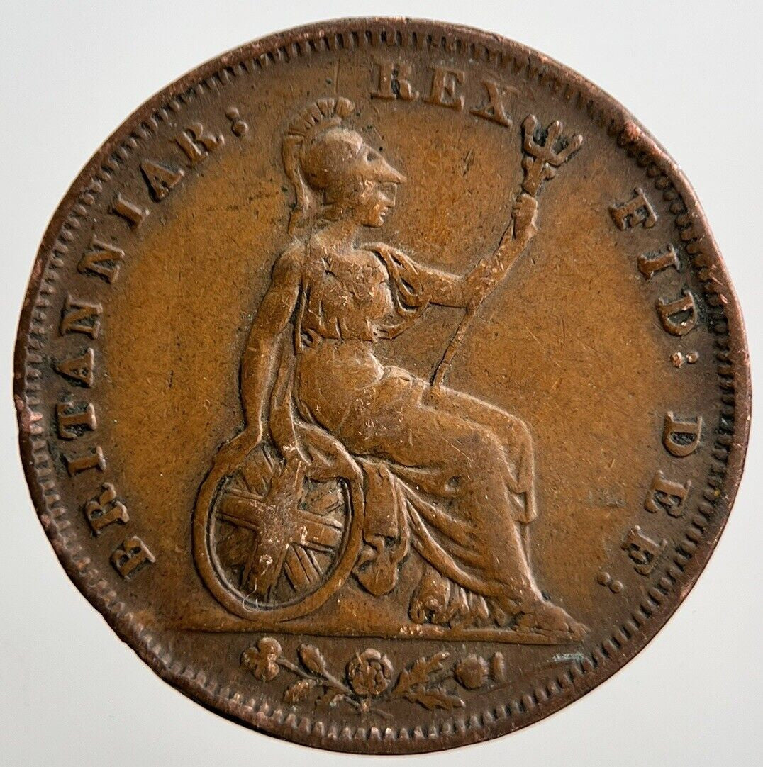 1831 William IV Farthing Coin | Fine Collectable Grade | a2167