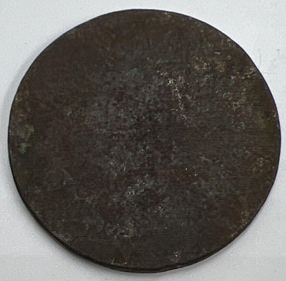 1830 Isle of Man God Save King Half-Penny Token Coin | Worn Grade | a1321