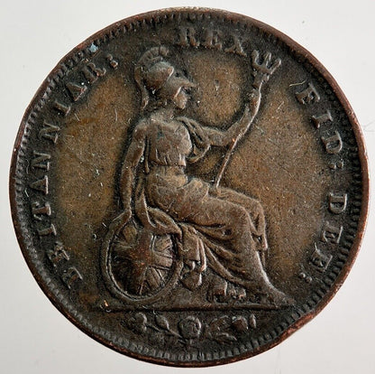 1831 William IIII Farthing Coin | Fine Collectable Grade