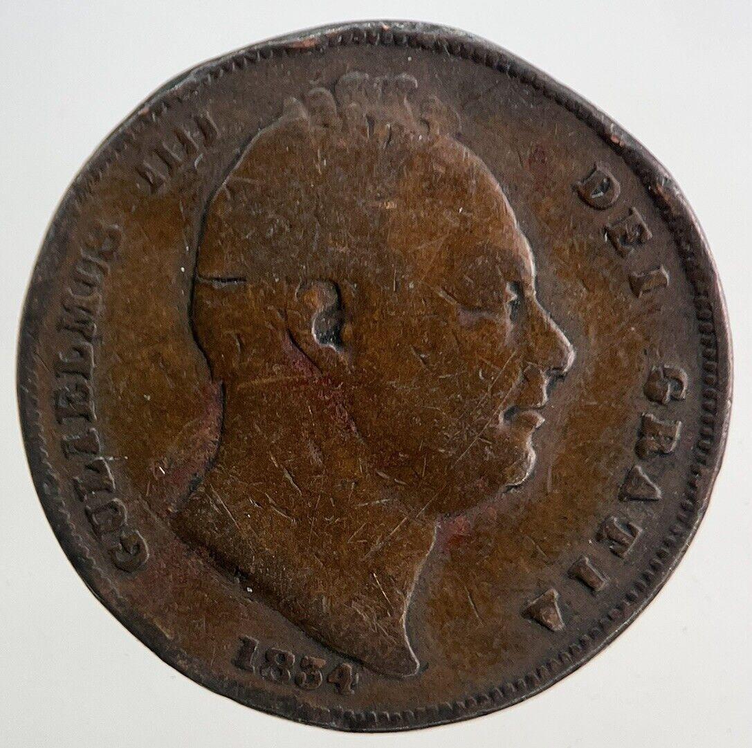 1834 William IV Farthing Coin | Collectable Grade