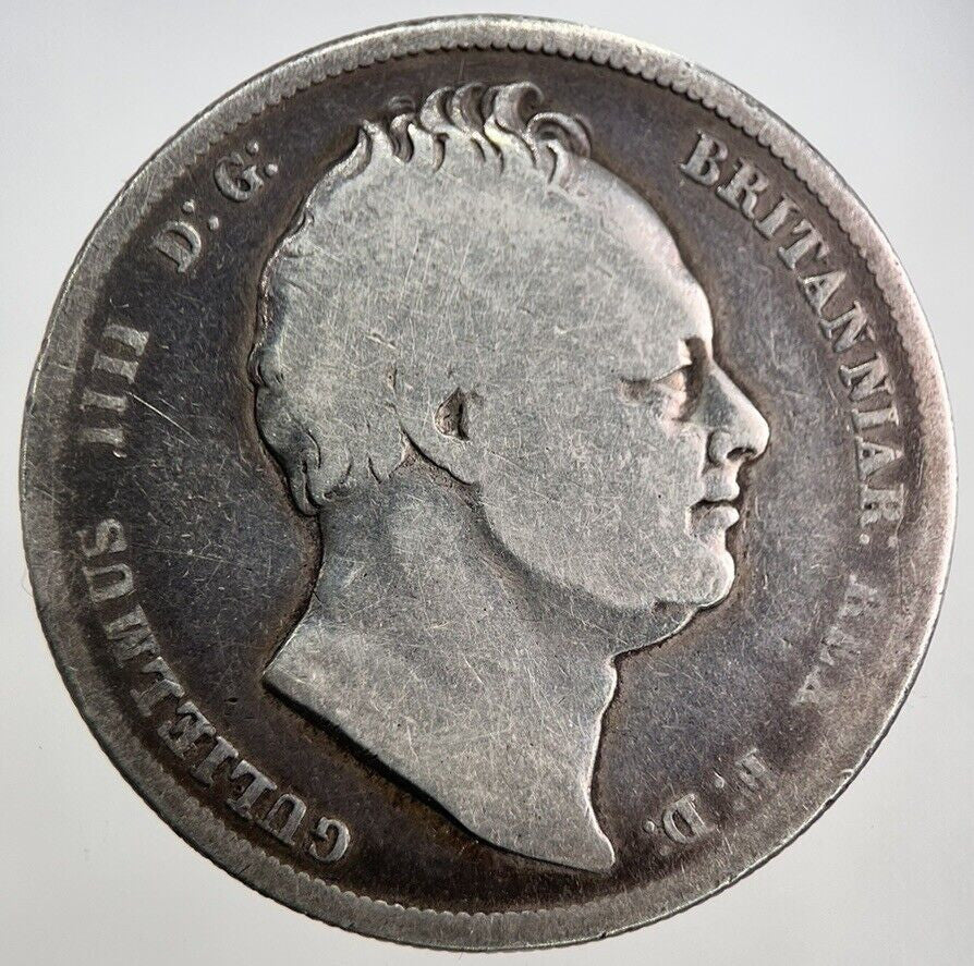 1834 William IV Half Crow Silver Coin | Collectable Grade | a7802