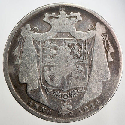 1834 William IV Half Crow Silver Coin | Collectable Grade | a7802