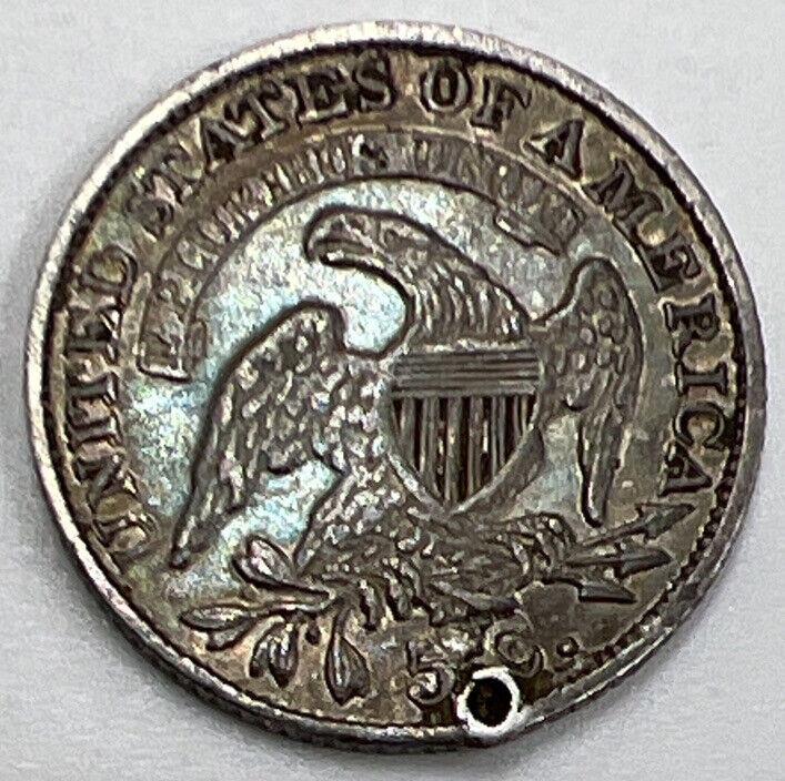 1833 Capped Bust US USA Half Dime Silver Coin | Fine Grade