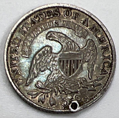 1833 Capped Bust US USA Half Dime Silver Coin | Fine Grade