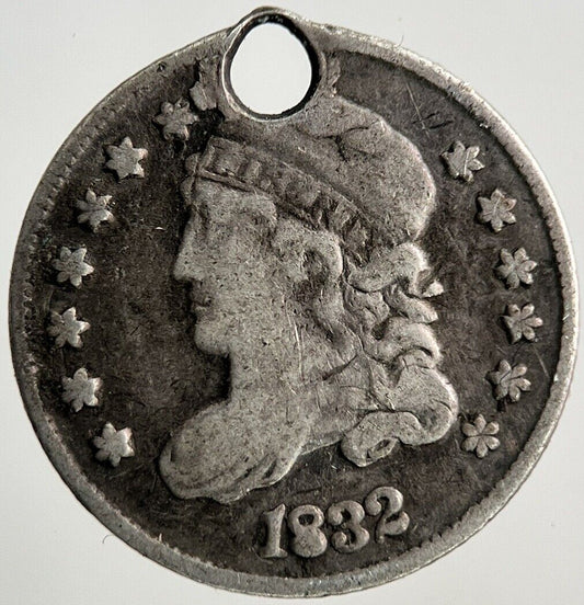 1832 US USA Capped Bust Half Dime Silver Coin | Collectable Grade