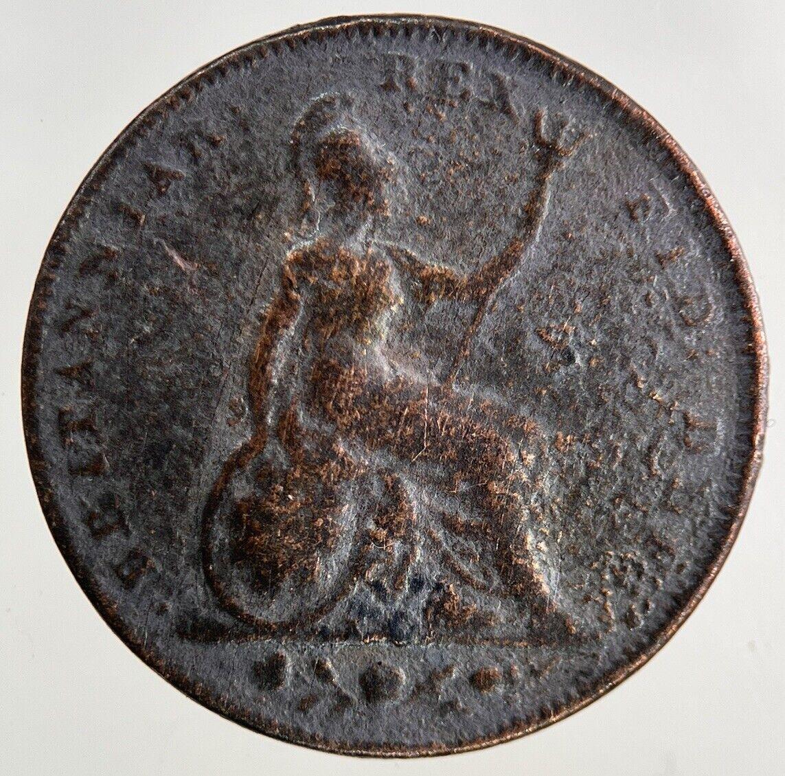 1834 William IV Farthing Coin | Fair Grade