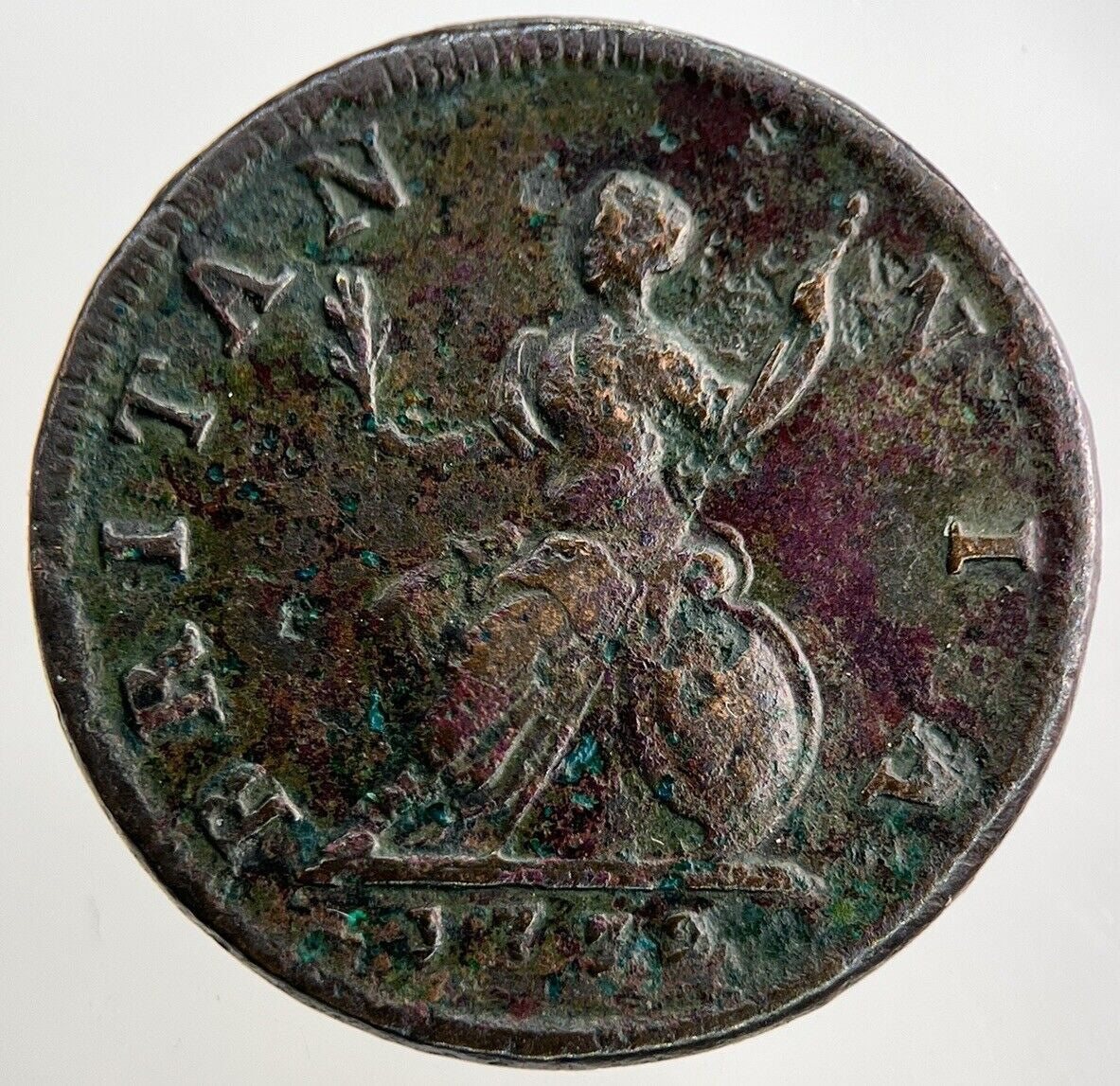 1832 George II 2nd Farthing Coin | Fine Collectable Grade