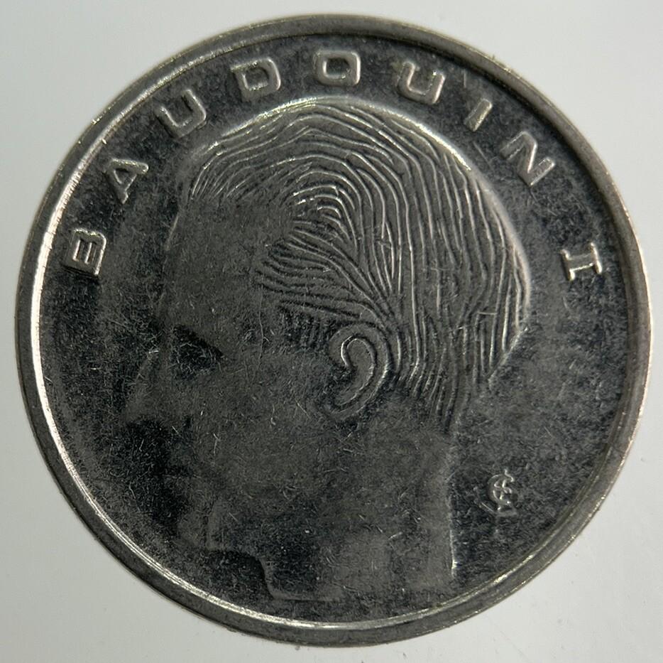 1990 Belgium 1 Franc Coin | Fine Collectable Grade