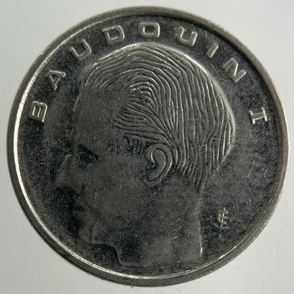 1990 Belgium 1 Franc Coin | Fine Collectable Grade