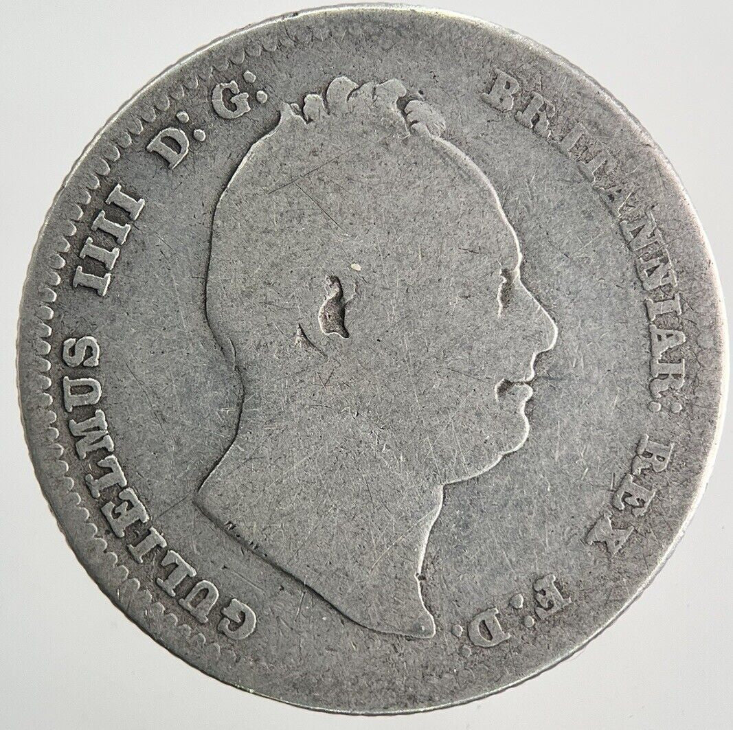 1834 William IV Shilling Silver Coin | Collectable Grade | a9958