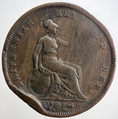 1834 William IV Penny Coin | Collectable Grade | a288