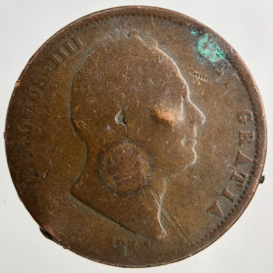 1834 William IV Half-Penny Coin | Fair Grade