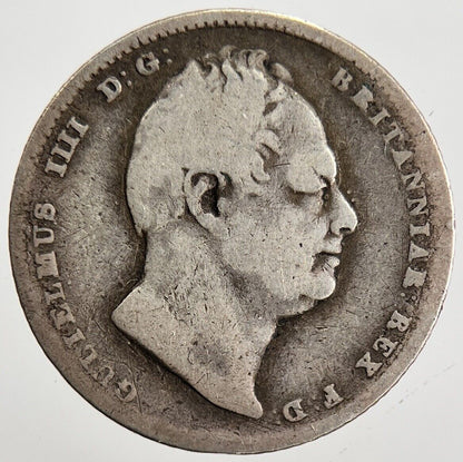 1834 William IV Six-Pence Silver Coin | Collectable Grade | a2474