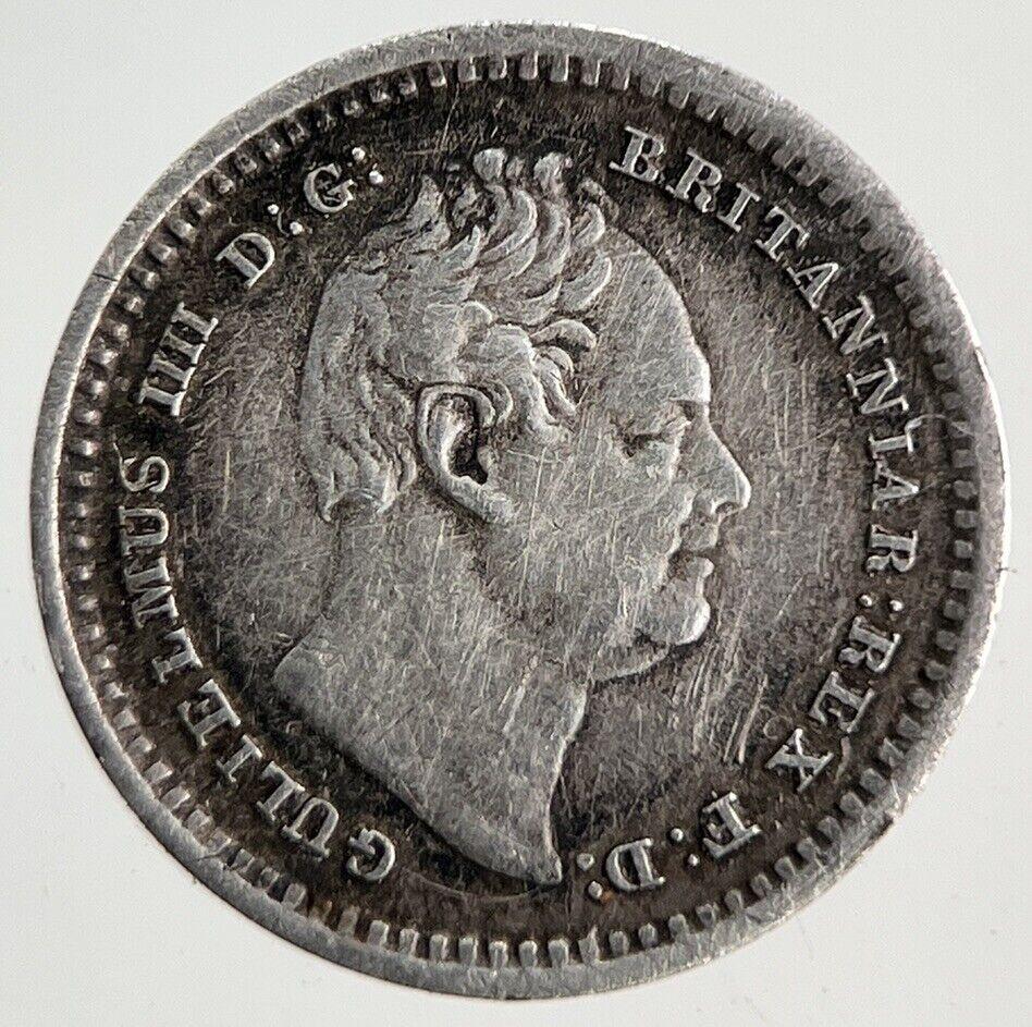 1834 William IV Three-Half-Pence 1 1/2 Silver Coin | Very High Grade