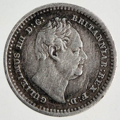 1834 William IV Three-Half-Pence 1 1/2 Silver Coin | Very High Grade