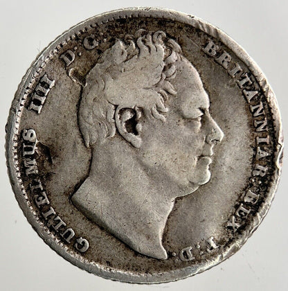 1834 William IV Sixpence Silver Coin | Fine Collectable Grade
