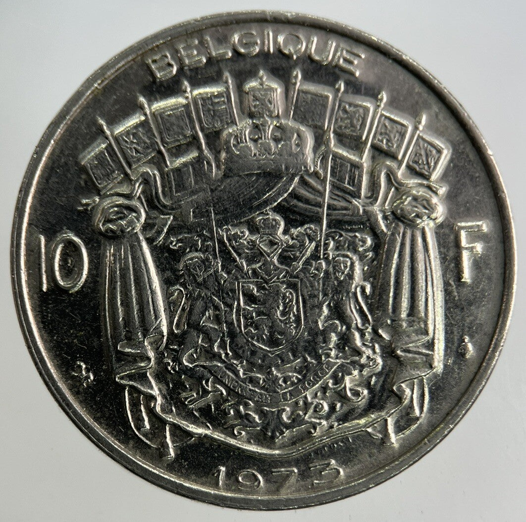 1973 Belgium 10 Franc Coin | Fine Collectable Grade