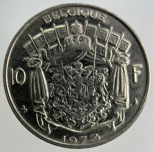 1973 Belgium 10 Franc Coin | Fine Collectable Grade