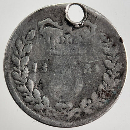 1834 William IV Threepence Silver Coin | Collectable Grade