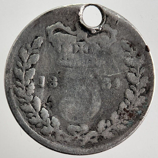 1834 William IV Threepence Silver Coin | Collectable Grade