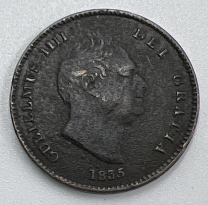 1835 William IV One Third 1/3 Farthing | British Coin | Collectable Grade a1291