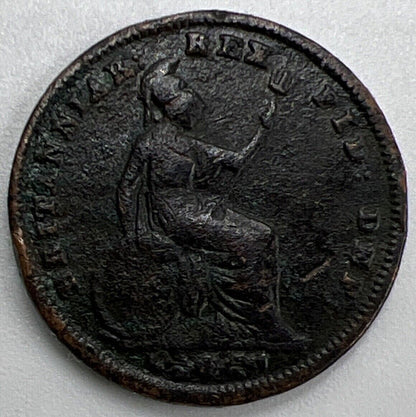 1835 Third 1/3 Farthing | British Coin | William IIII | Collectable Grade | a705