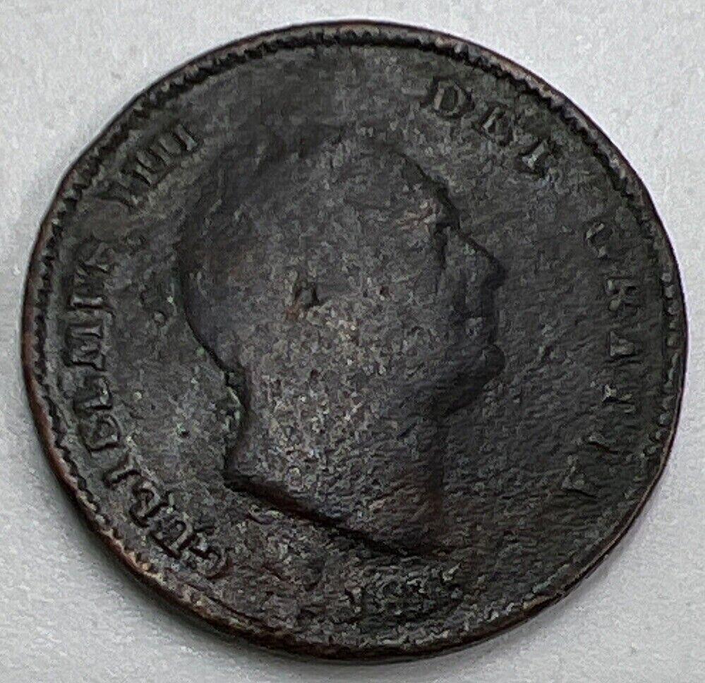 1835 Third 1/3 Farthing | British Coin | William IIII | Collectable Grade | a705