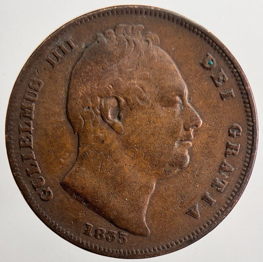 1835 William IV Farthing Coin | Collectable Grade | a5673