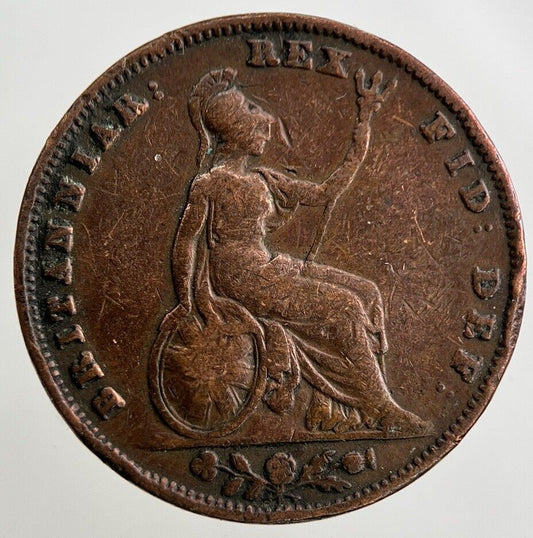 1835 William IV Farthing Coin | Collectable Grade